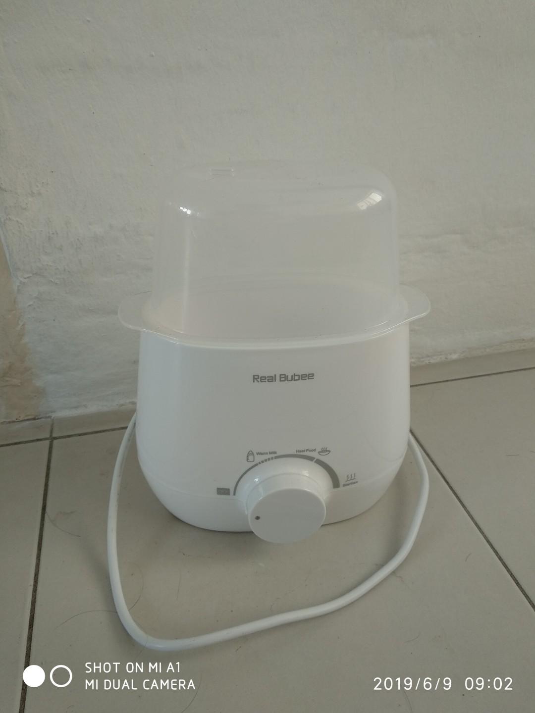 real bubee baby bottle warmer