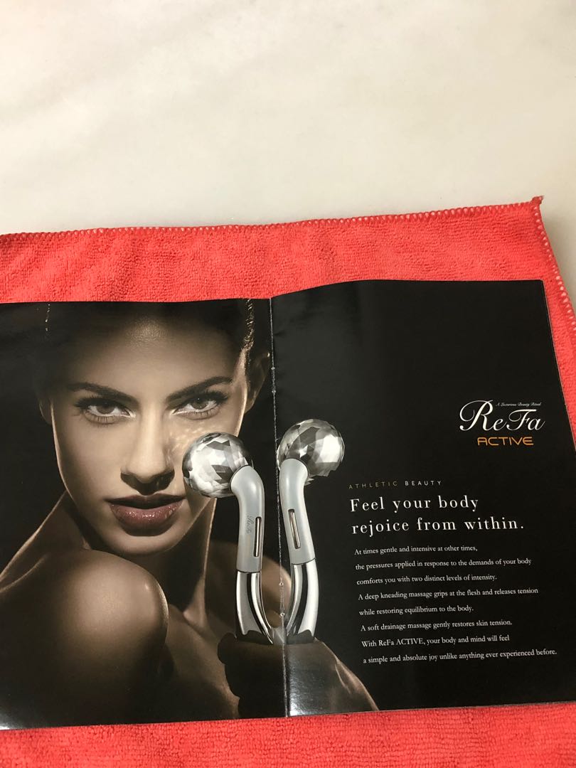 ReFa Active (Category: Face Masks & Face Shields) located in Singapore. Submitted by gavicon (Listing ID 233198521, Image 4). Description: Before or after exercise or even during work, treat yourself to the kind of care your body needs.