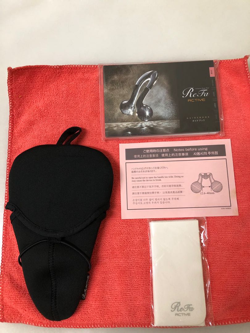ReFa Active (Category: Face Masks & Face Shields) located in Singapore. Submitted by gavicon (Listing ID 233198521, Image 8). Description: Before or after exercise or even during work, treat yourself to the kind of care your body needs.