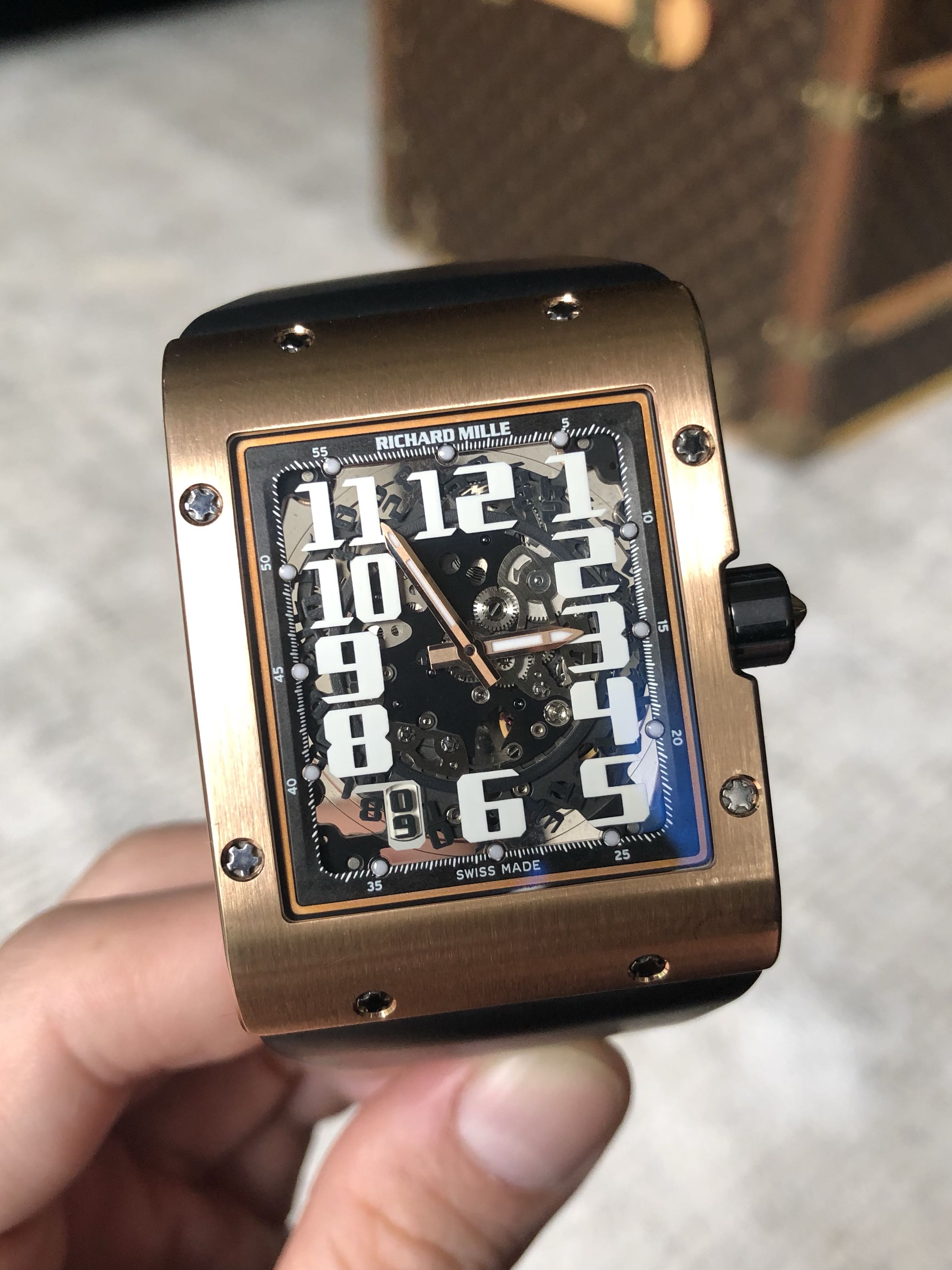 Richard Mille RM016 Full rose gold case 