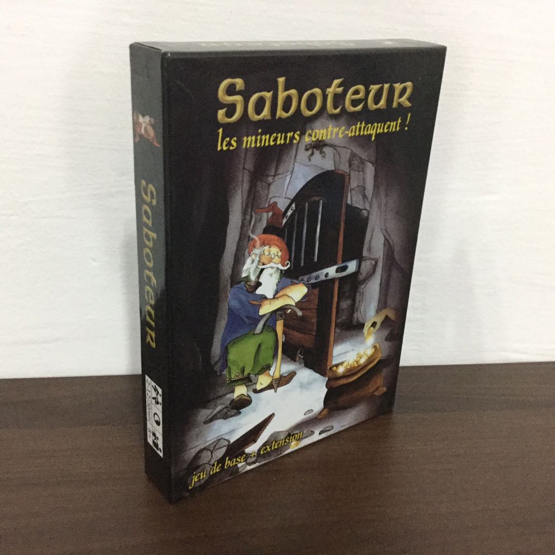 Saboteur + exploding kitten, Hobbies & Toys, Toys & Games on Carousell