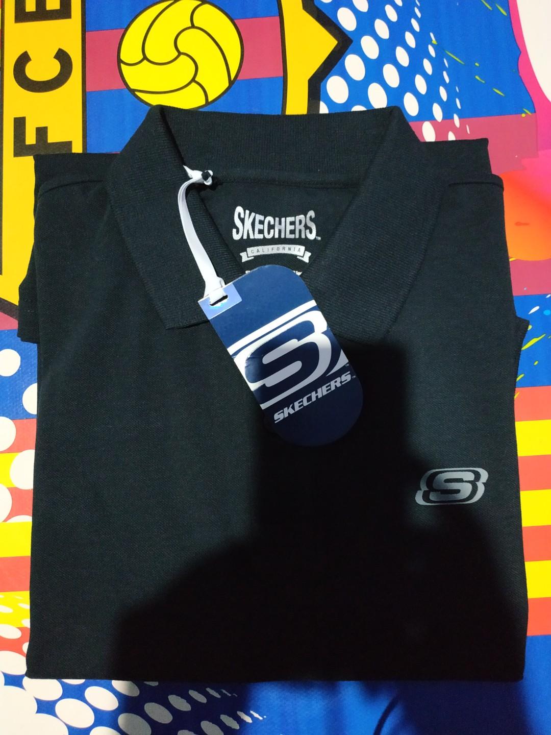 Skechers polo online shirt sale