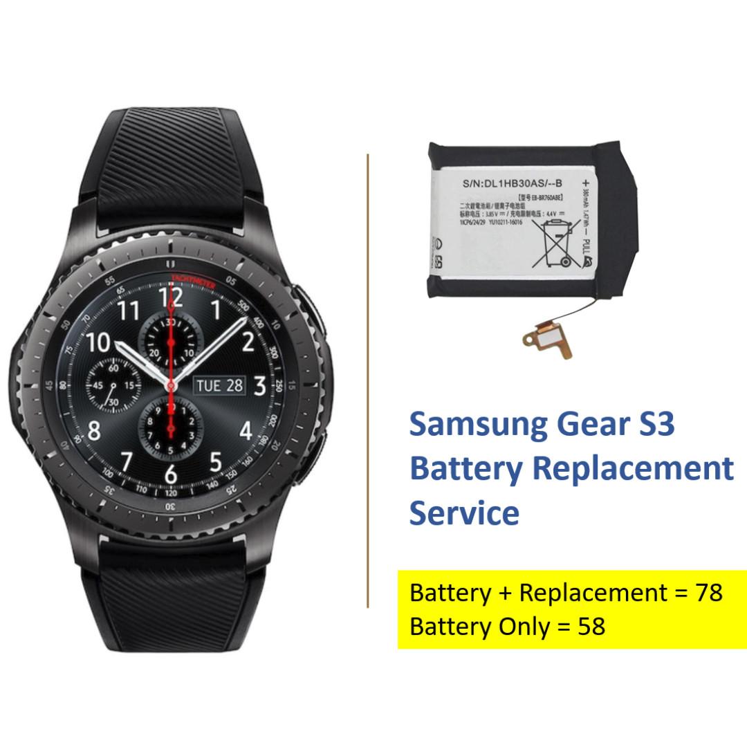Samsung Galaxy Gear S3 Battery Replacement Mobile Phones