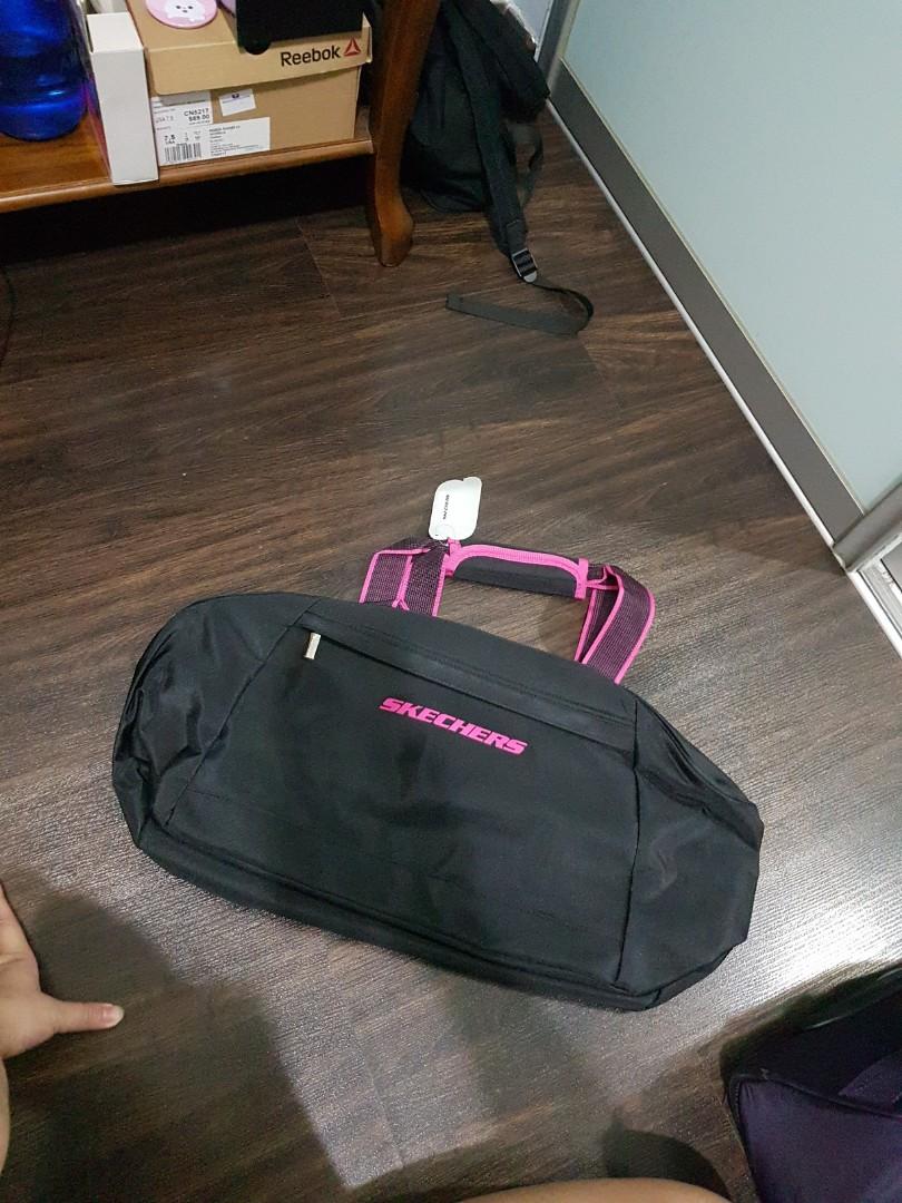 Skechers Gym Bag, Women's Fashion, Bags & Wallets, Tote Bags on Carousell