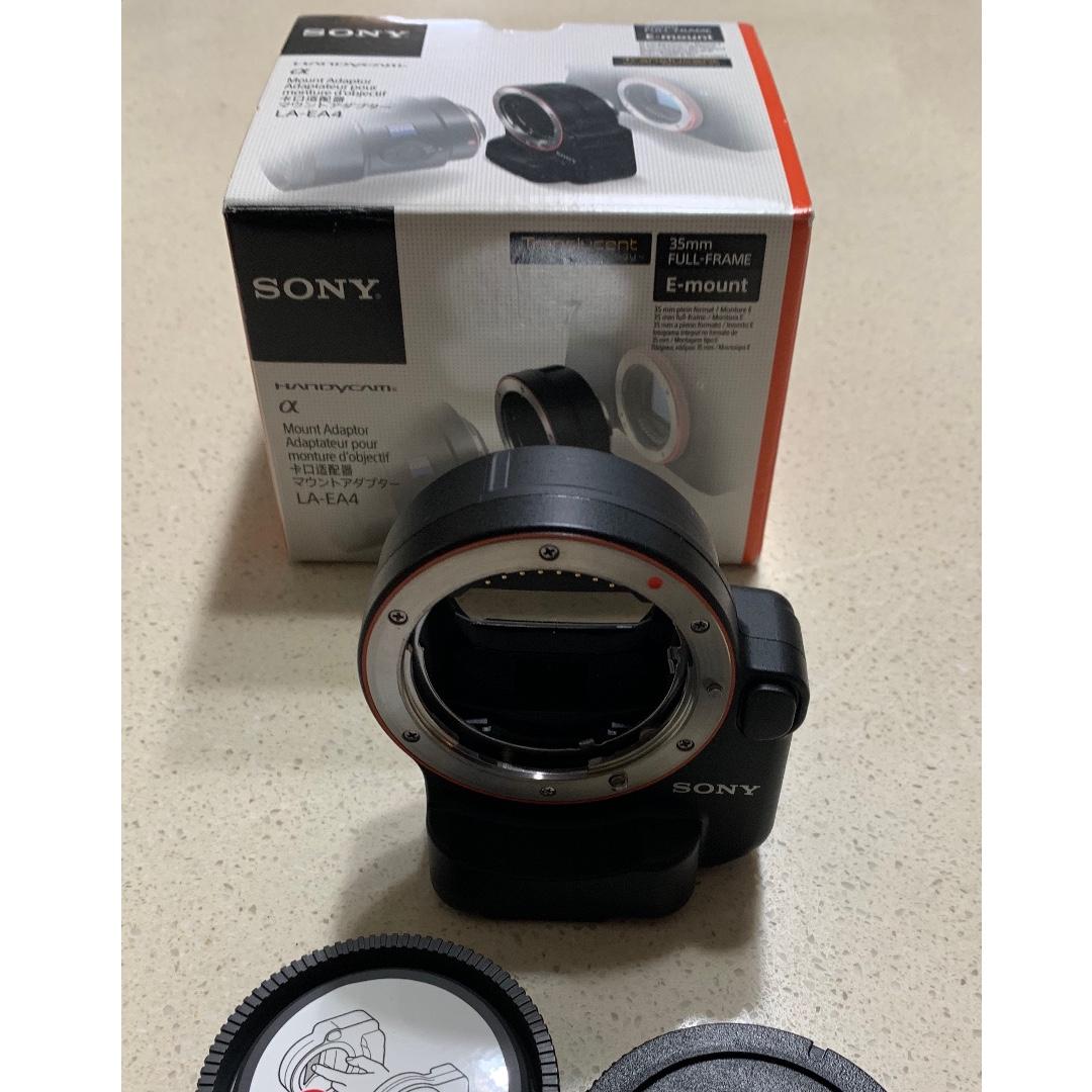 SONY LAEA4 Adapter Attach Amount Lenses to Emount Camera