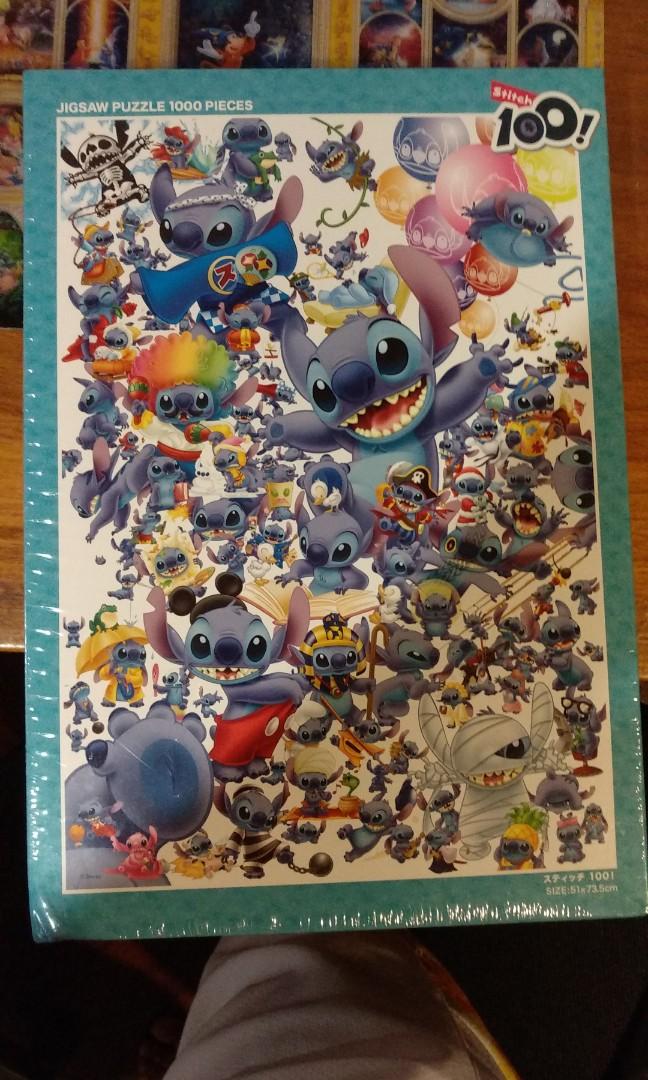 Stitch puzzle 1000pieces limited edition (nego), Hobbies & Toys