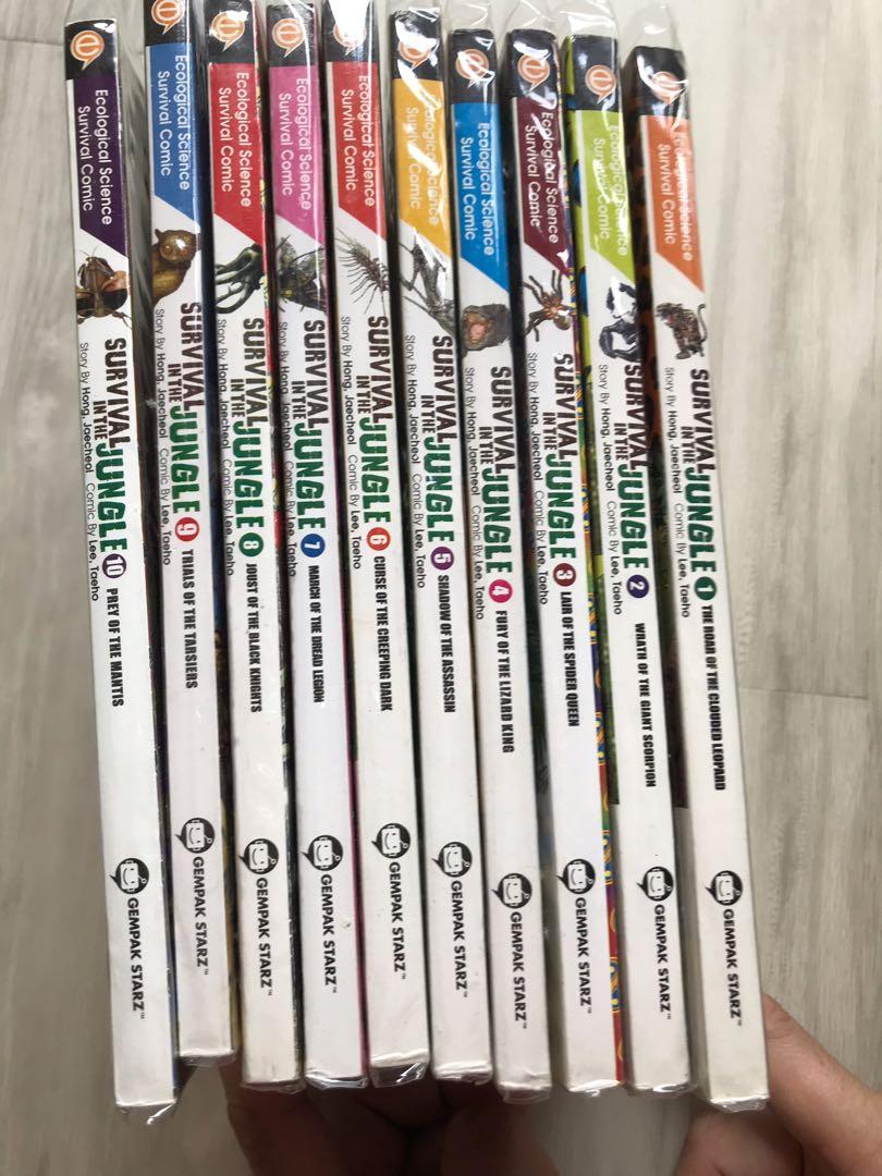Survival In The Jungle Set Book 1 10 Books Stationery Comics Manga On Carousell