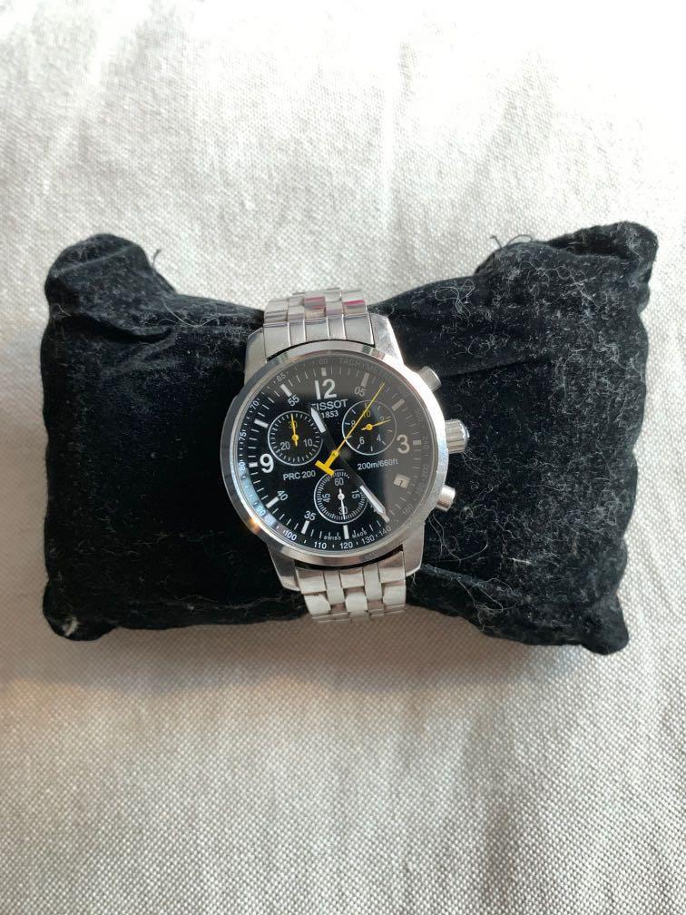 Tissot Men s PRC 200 choreograph steel watch RM 500