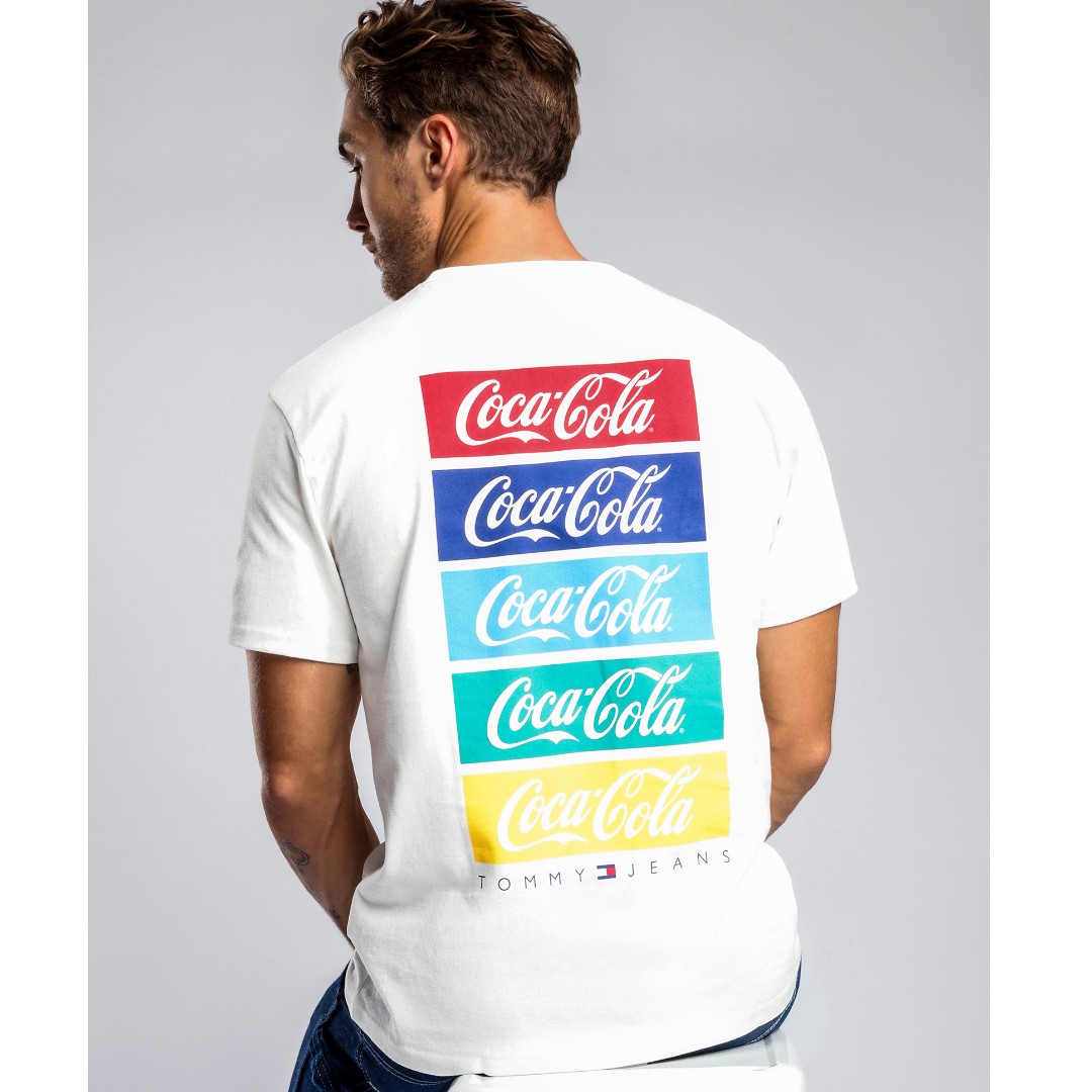 Tommy Jeans X Coca Cola Repeat Tee Men S Fashion Clothes Tops On Carousell