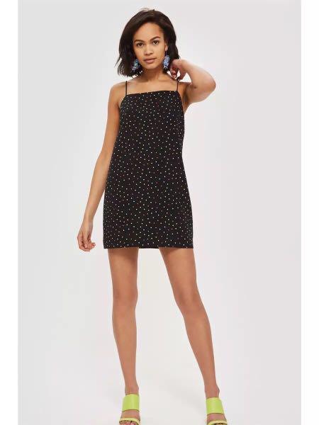 Topshop multi cheap coloured dress