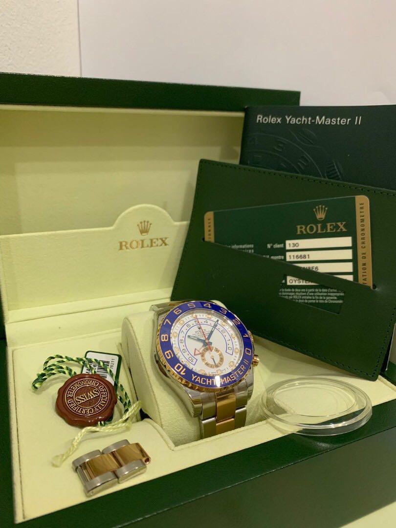 Used rolex yachtmaster best sale 2