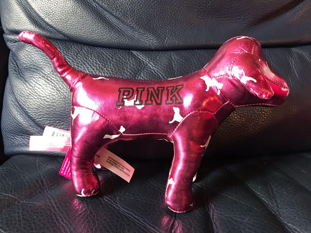 victoria secret pink dog toy