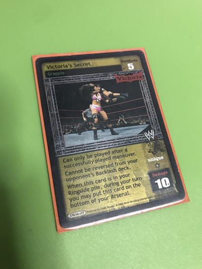 WWE Raw Deal LAYIN THE SMACKETH DOWN FOIL card