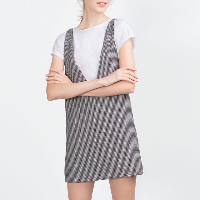 2 in 1 pinafore dress