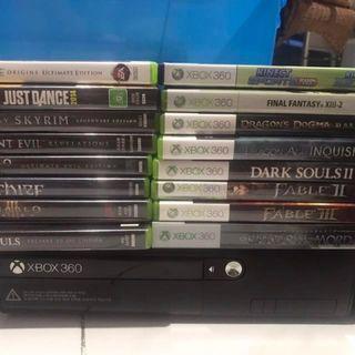 XBOX 360 (Asia) with kinect and very Good Condition