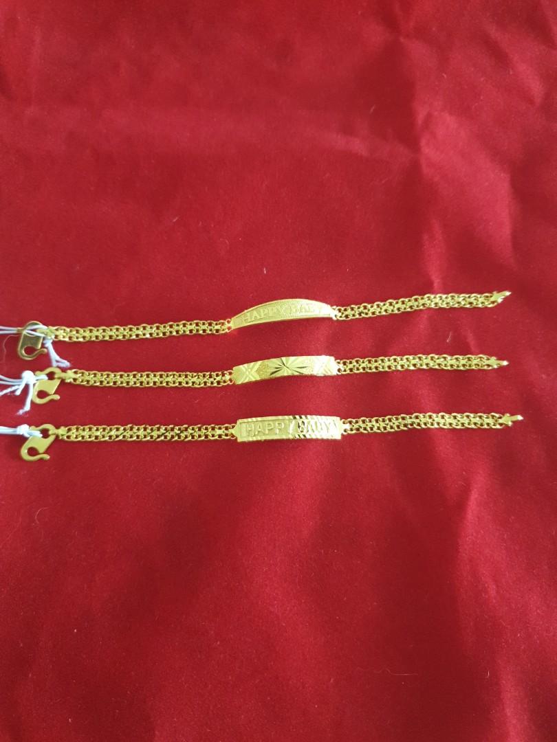 22k Gold Baby Bracelets – Dubai Jewellers
