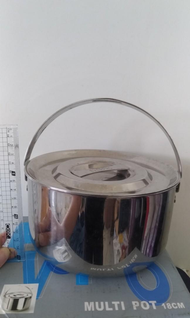 牛头牌 百福乐提把式调理锅 18cm