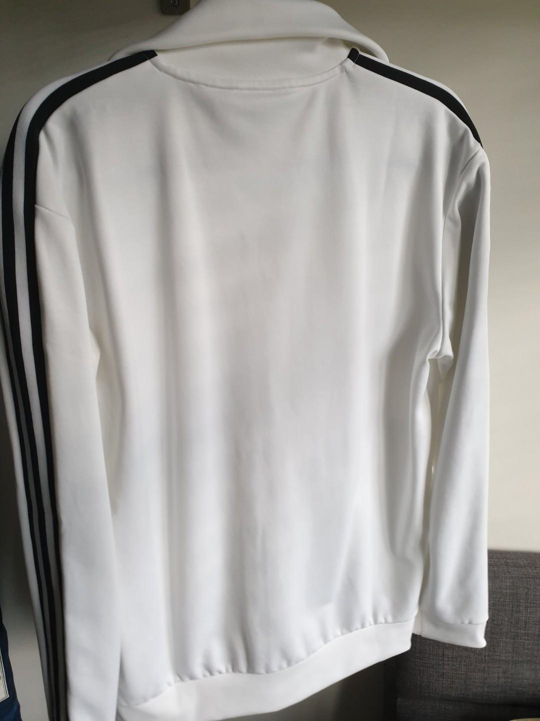 Adidas white Jacket, Men's Fashion, Coats, Jackets and Outerwear on