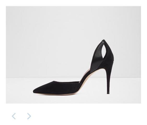 aldo black heel
