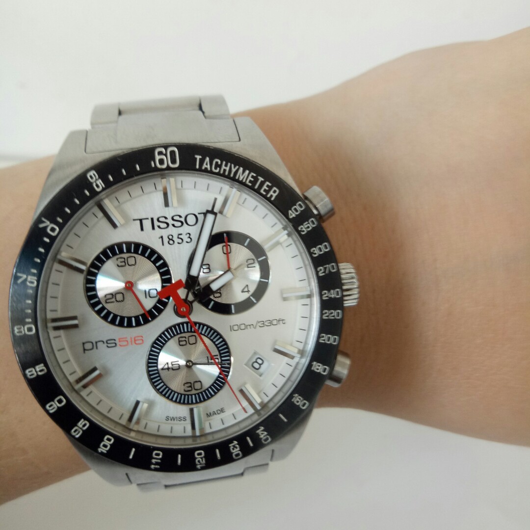 Auth Tissot Prs516 Watch for Men s