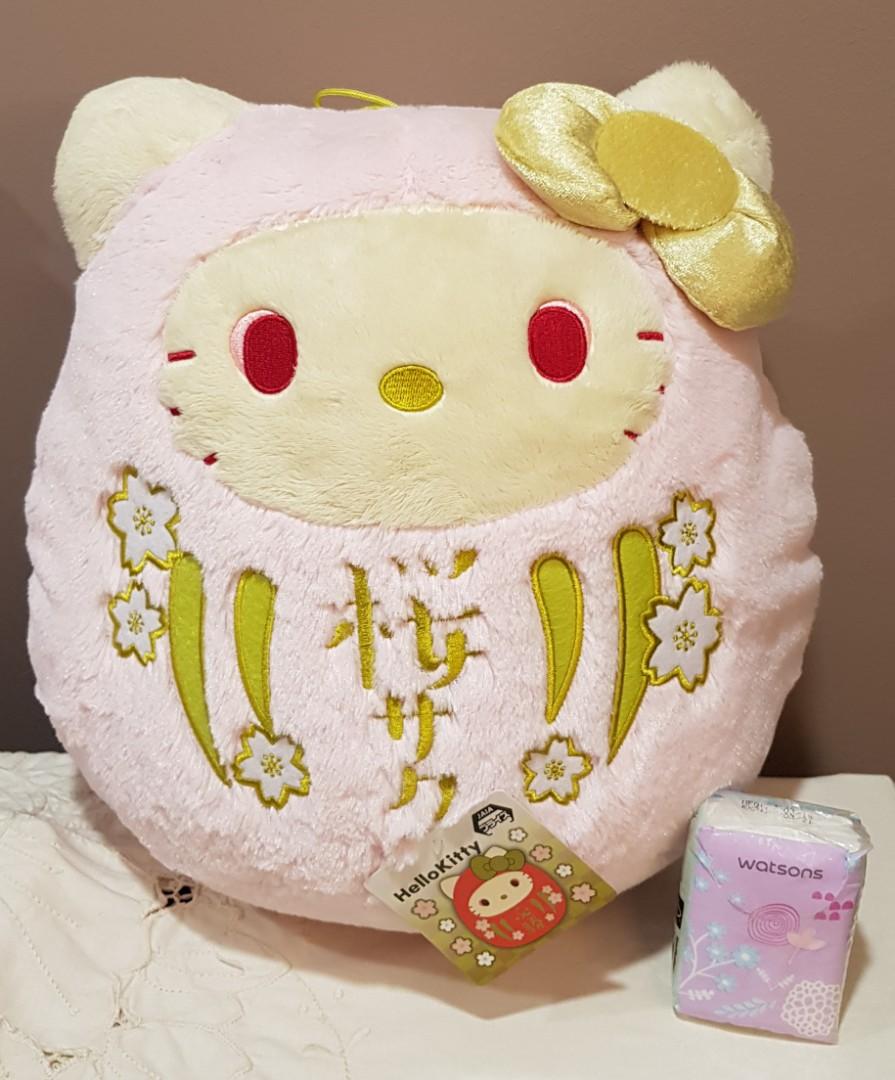 hello kitty daruma plush