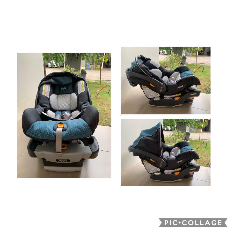 Baby Car Seat Infant Chicco Keyfit 30 Preloved Bayi Anak Kereta Kursi Goyang Gendongan Bayi Di Carousell