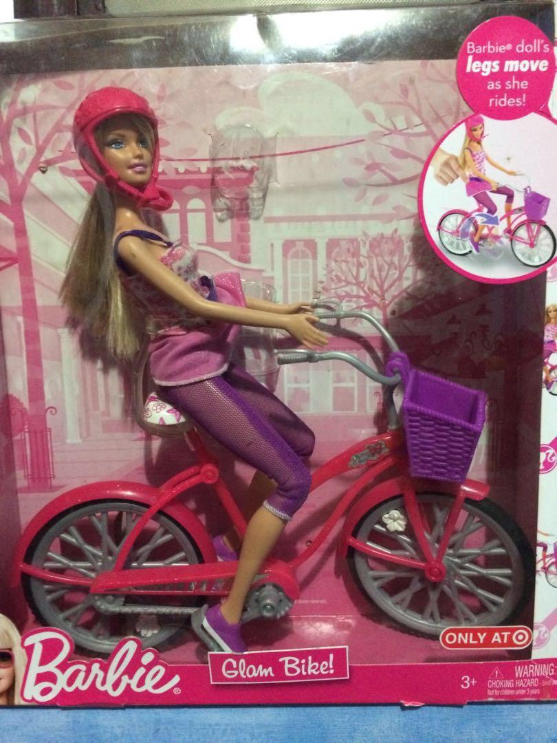 barbie games bike
