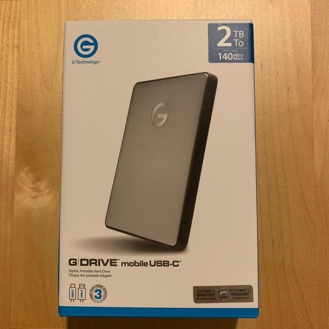 Bnib G Technology 2tb G Drive Mobile Usb C Electronics Computer Parts Accessories On Carousell