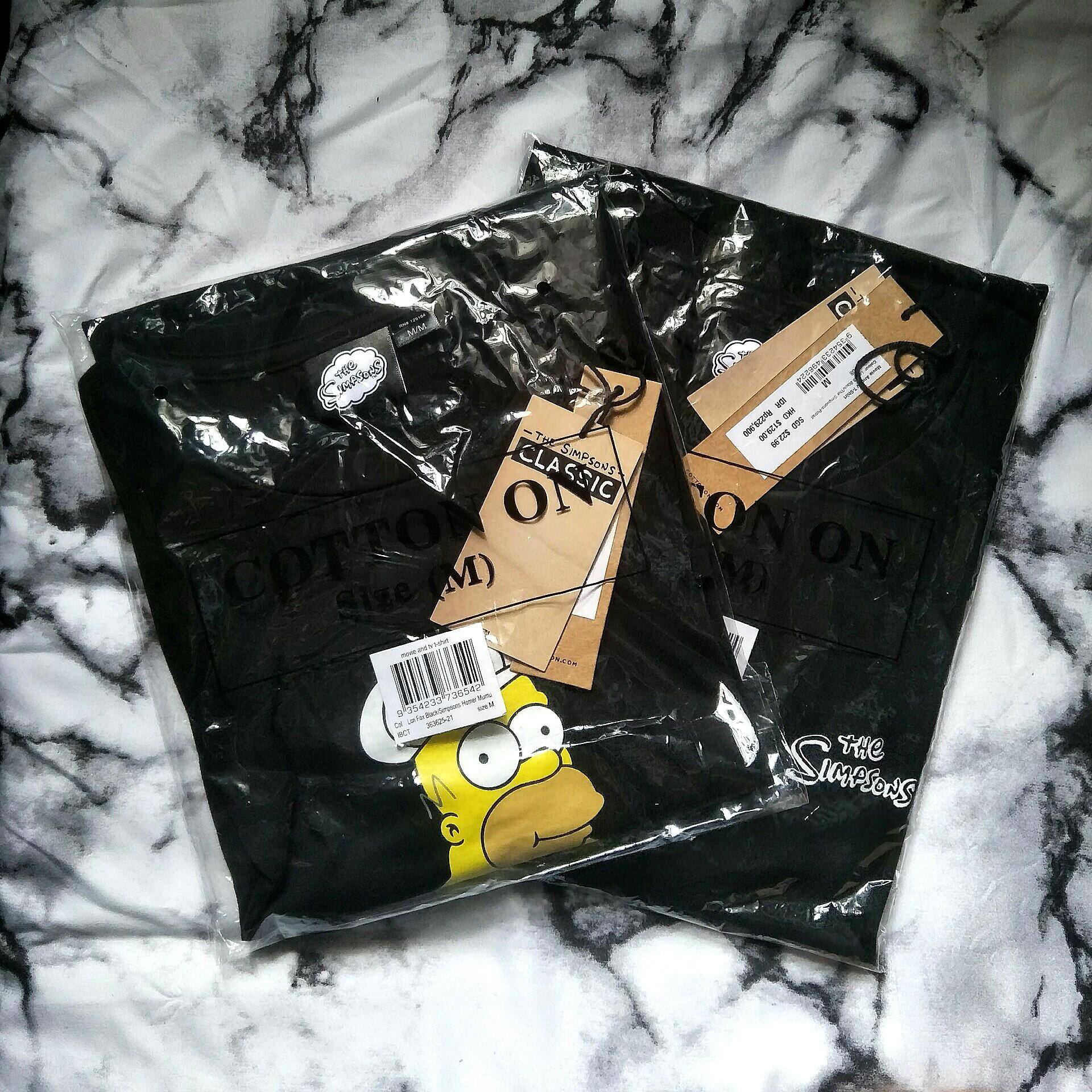 cotton on simpsons shirts