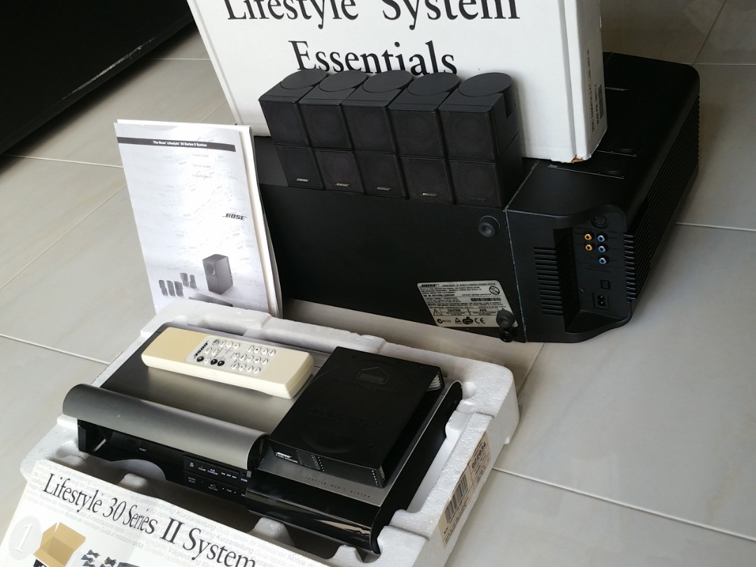 bose lifestyle 30 series ii