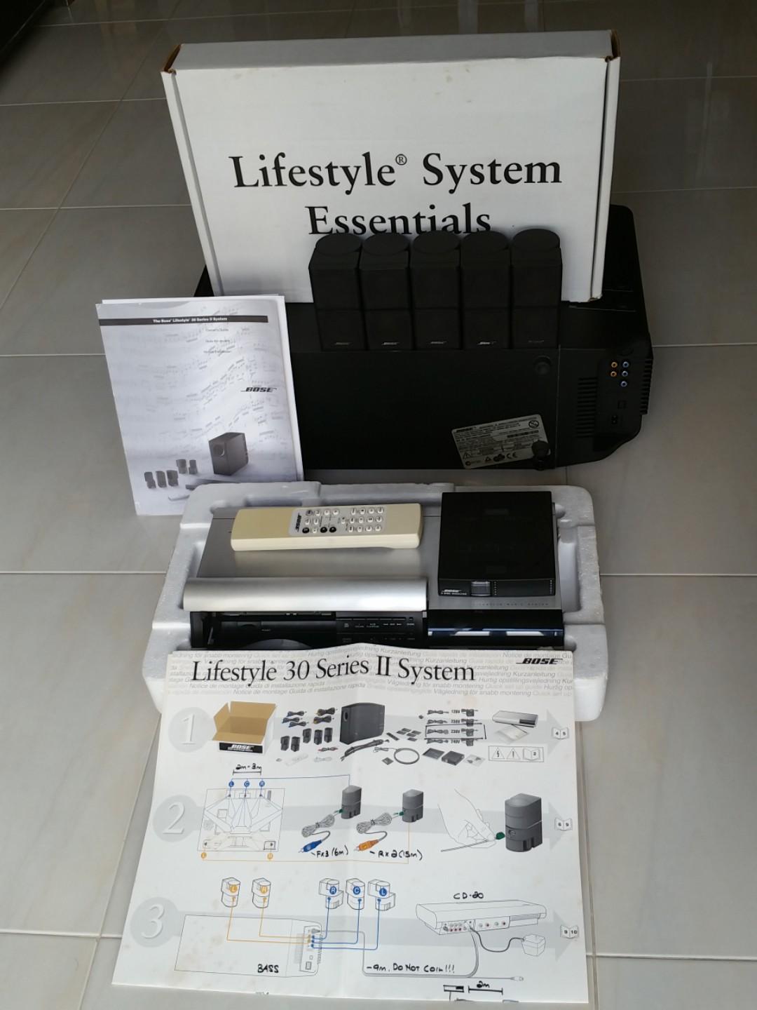 bose lifestyle 30 series ii system price