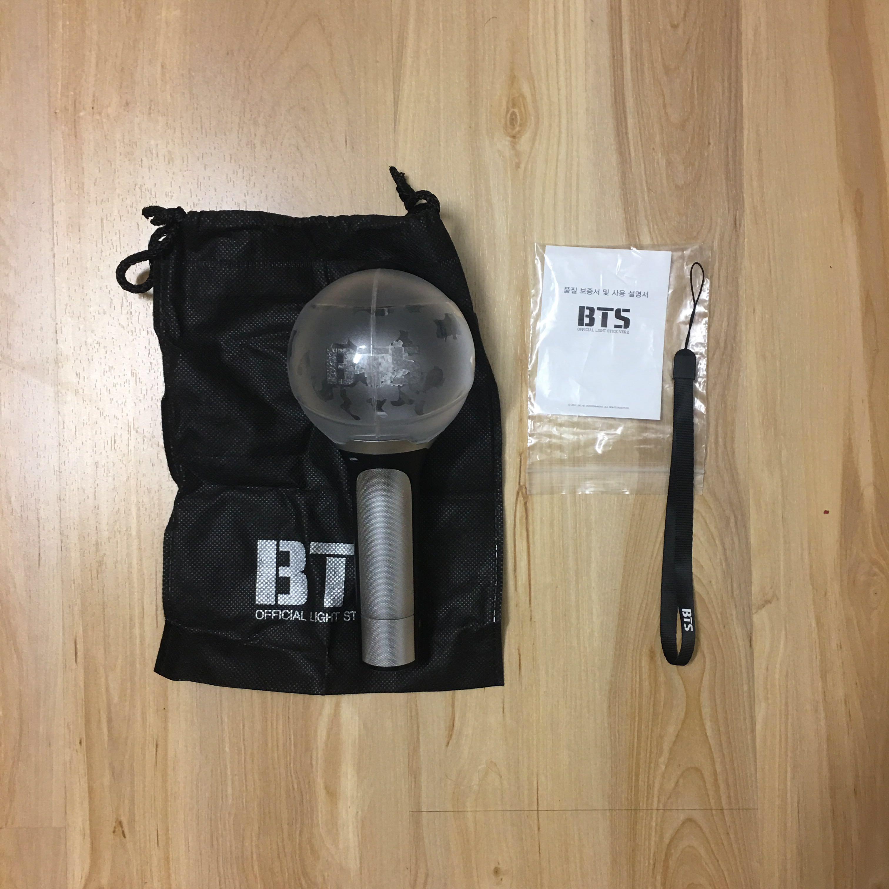 BTS Official Light Stick Ver.2, K-Wave on Carousell