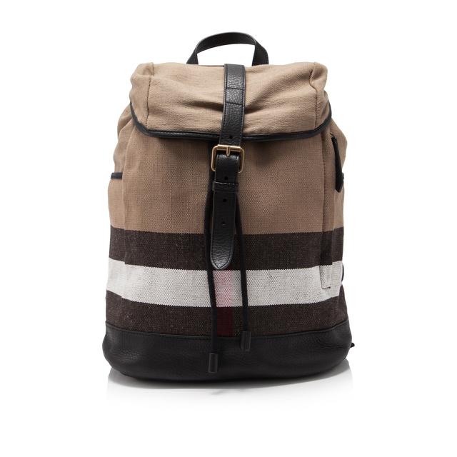 burberry backpack used