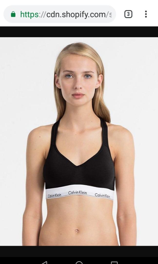 calvin klein sports bra australia