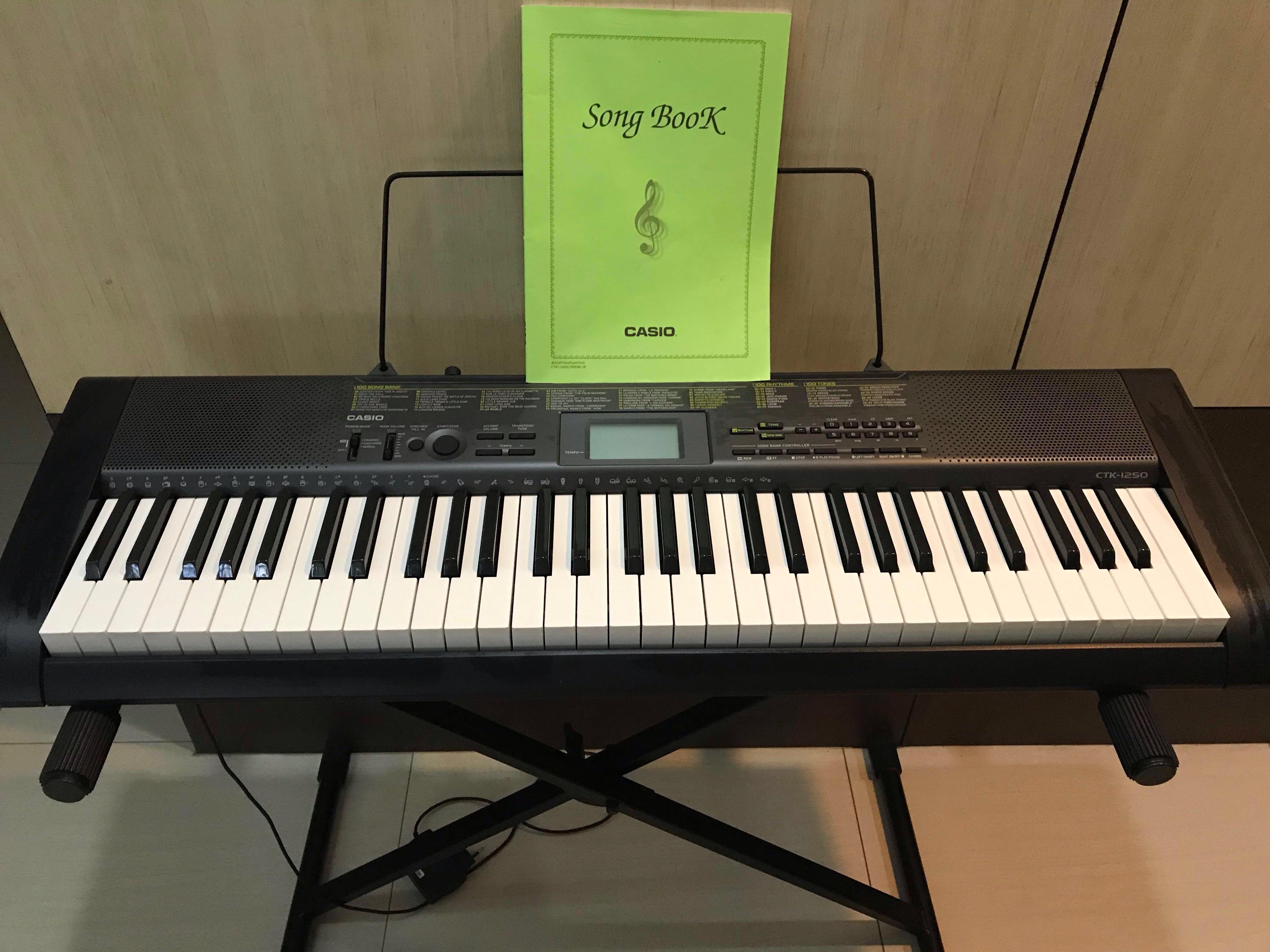 CASIO CTK-1250 Hobbies & Toys, Music & Media, Musical Instruments on Carousell