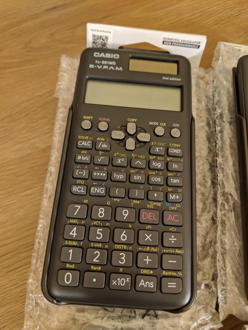 Casio Scientific Calculator FX570EX/FX911MS/FX570MS/FX570ES PLUS