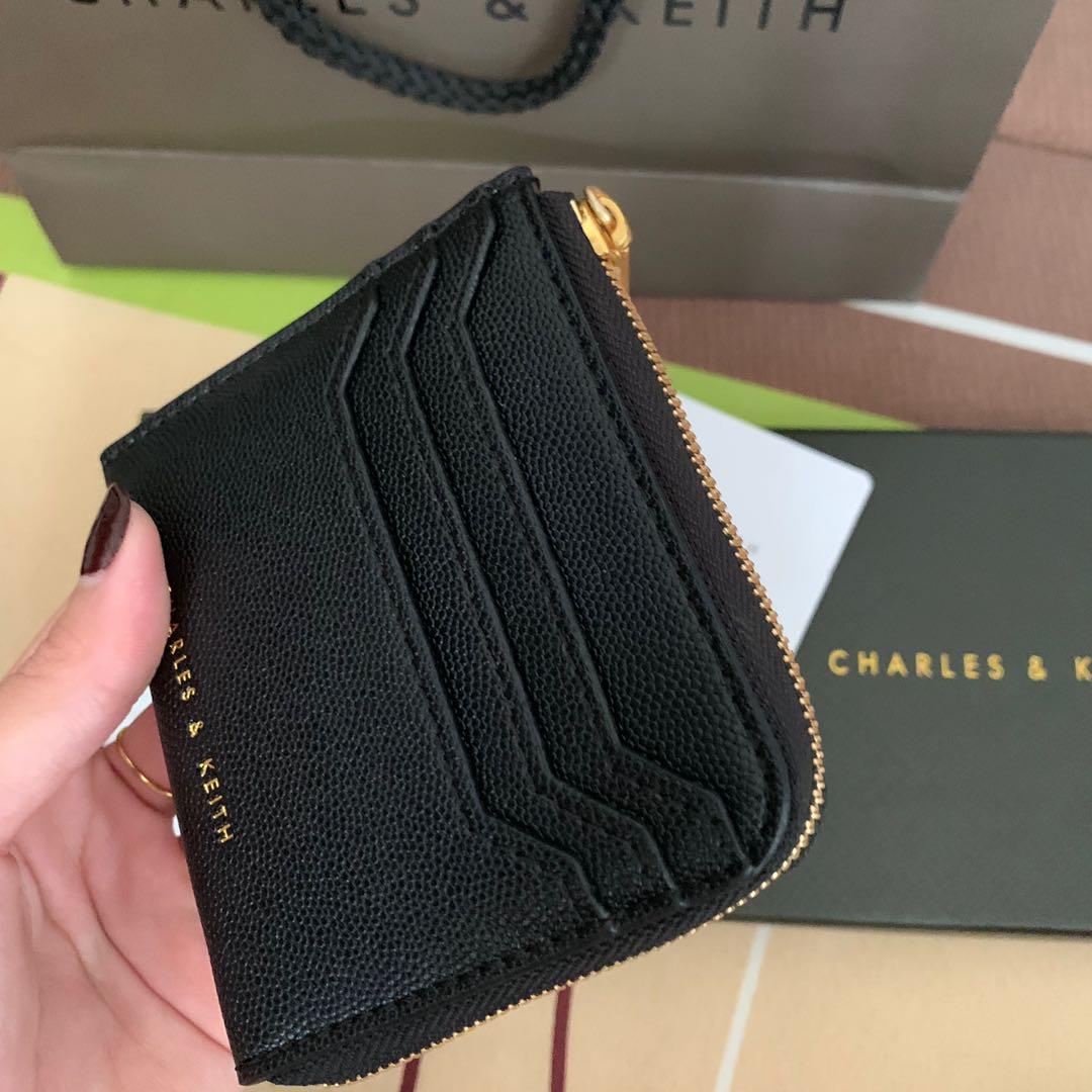 Charles and keith new arrivals casual zip pouch