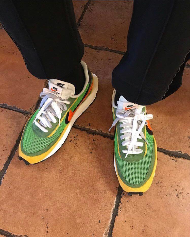 Cheapest Nike x sacai LDV waffles multi green size us10 Men s Fashion Footwear Sneakers on Carousell
