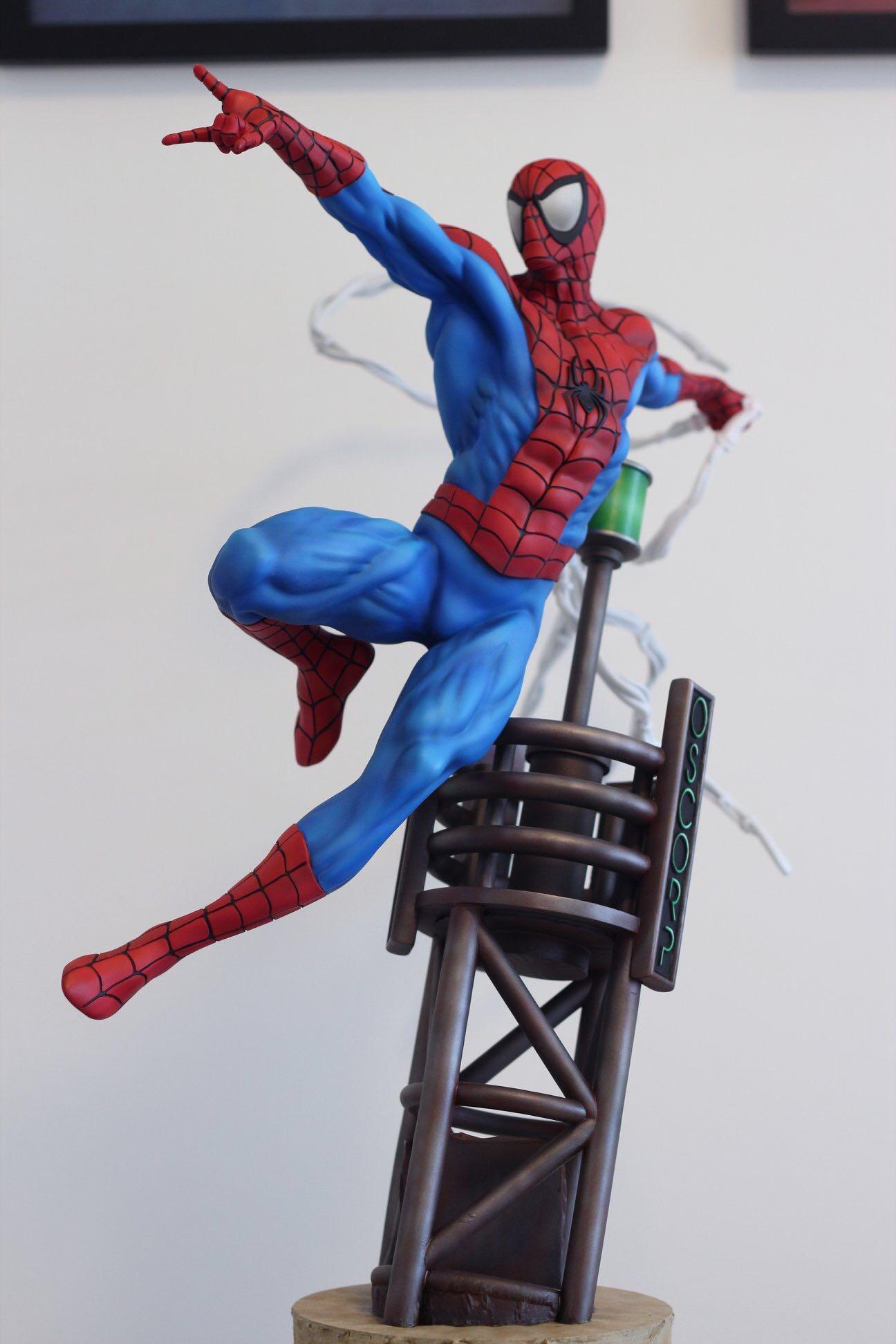 todd mcfarlane spiderman statue