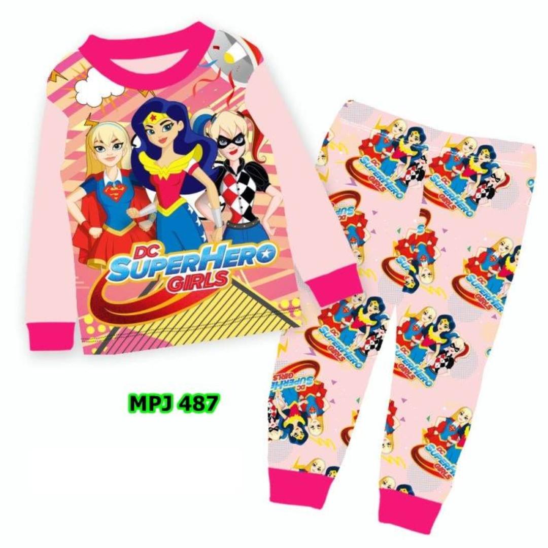 DC Superhero girls pjs Babies Kids Babies Kids Fashion on
