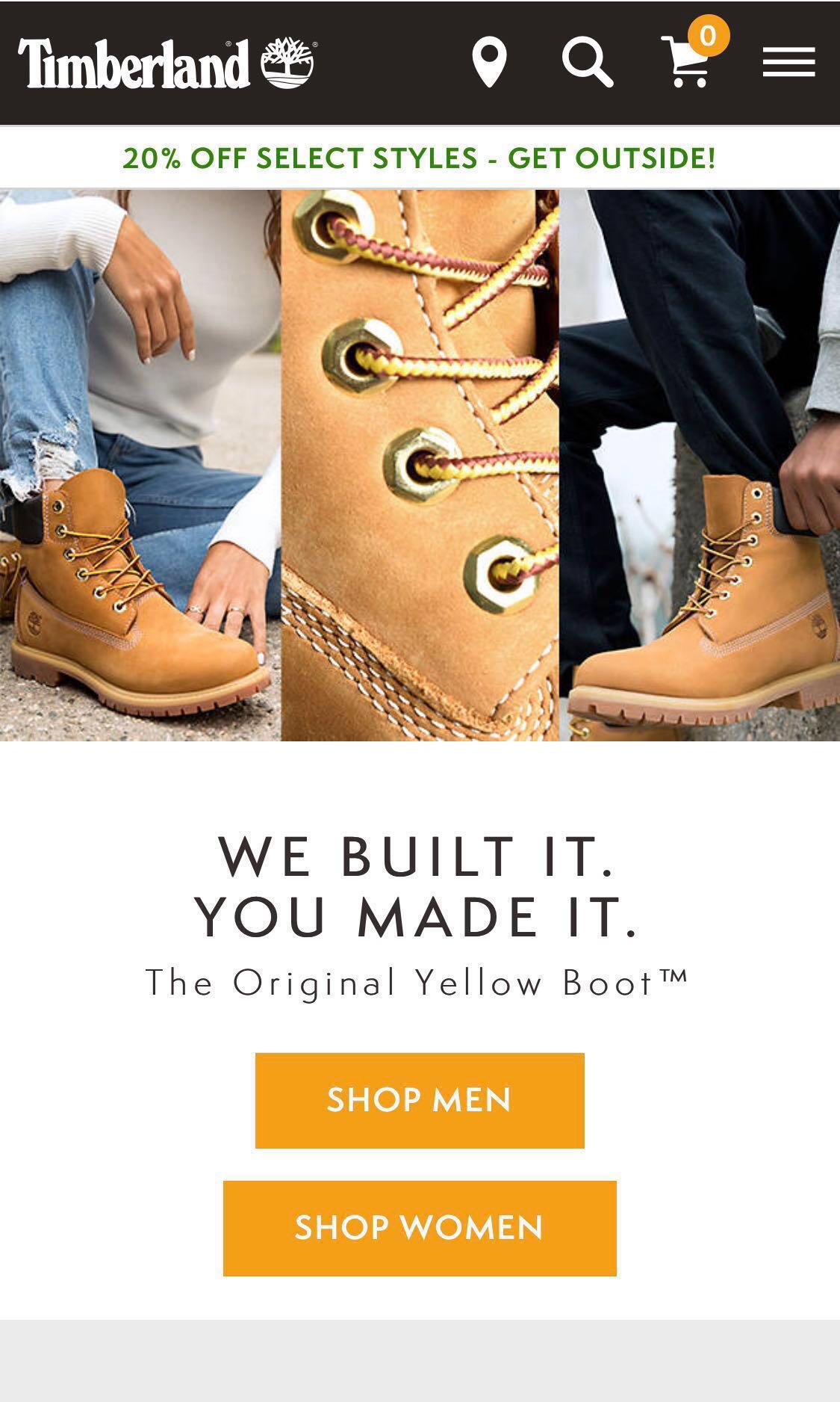 discounted timberland