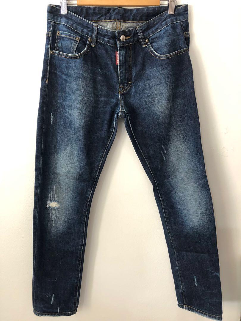 dsquared jeans distressed