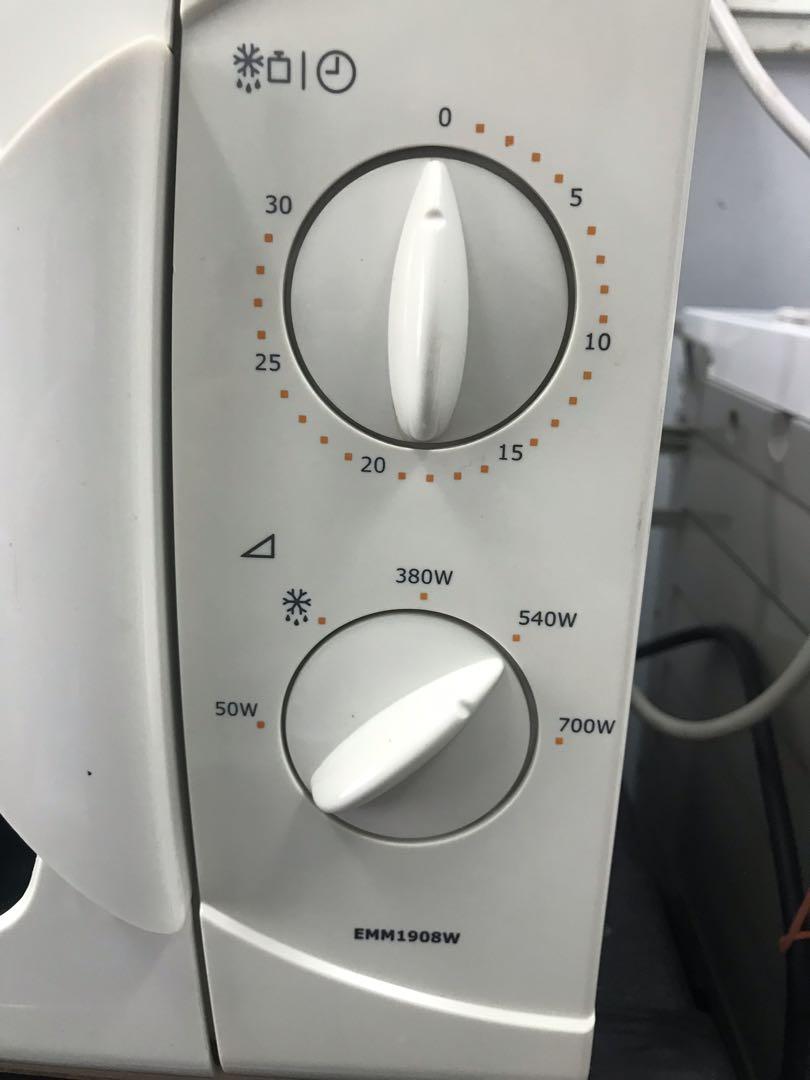 electrolux microwave emm1908w