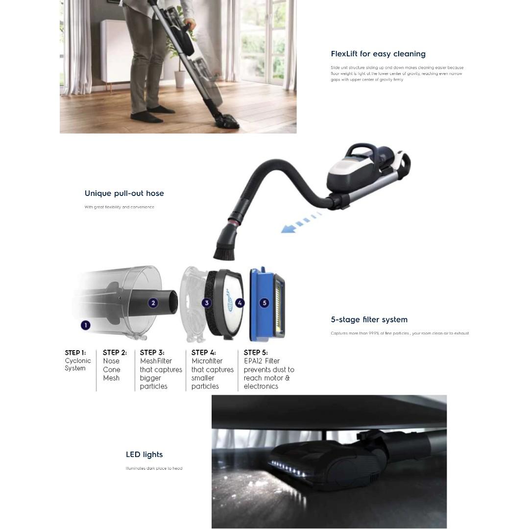 ELECTROLUX PF91-5OGF PURE F9 FlexLift Cordless Vacuum Cleaner