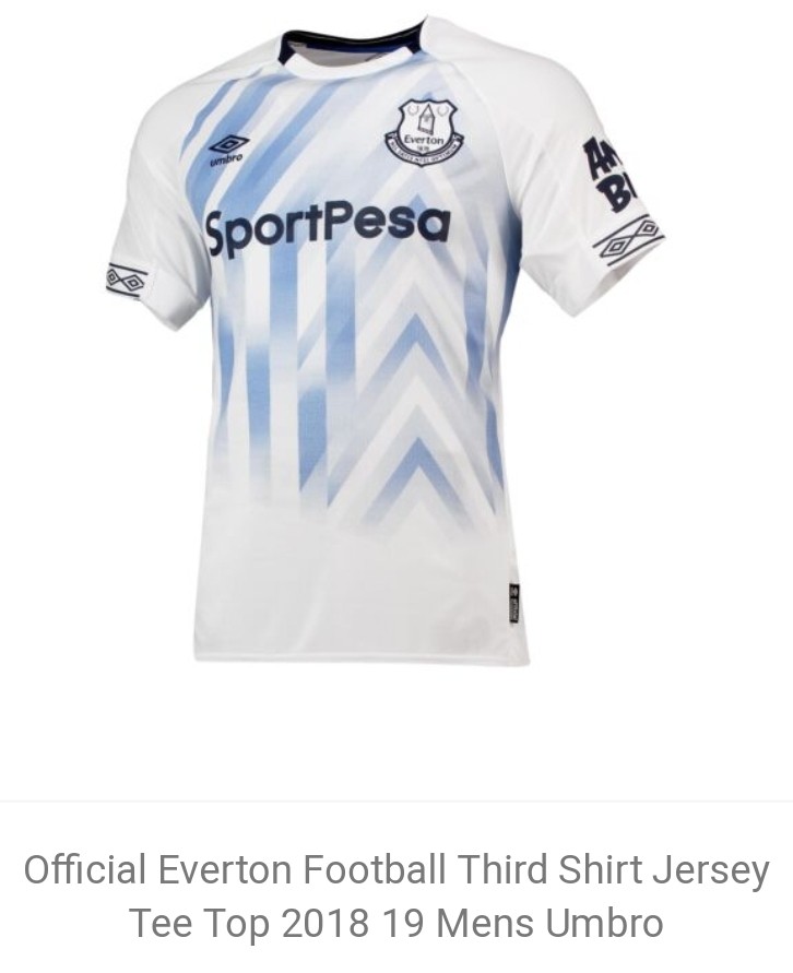 Everton 3rd 18 19 Sports Sports Apparel On Carousell