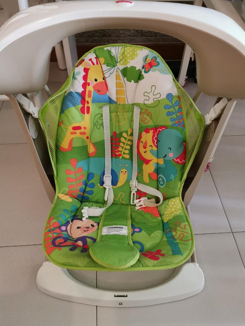 fisher price rainforest take along swing and seat