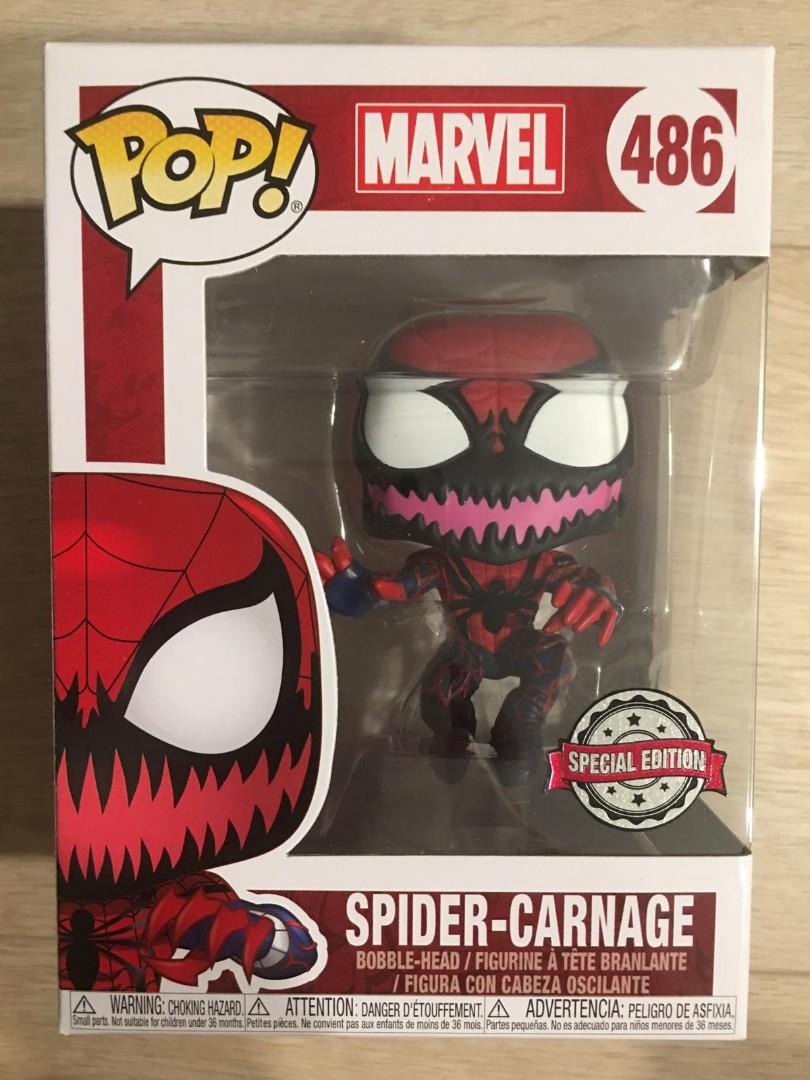 funko pop spider carnage