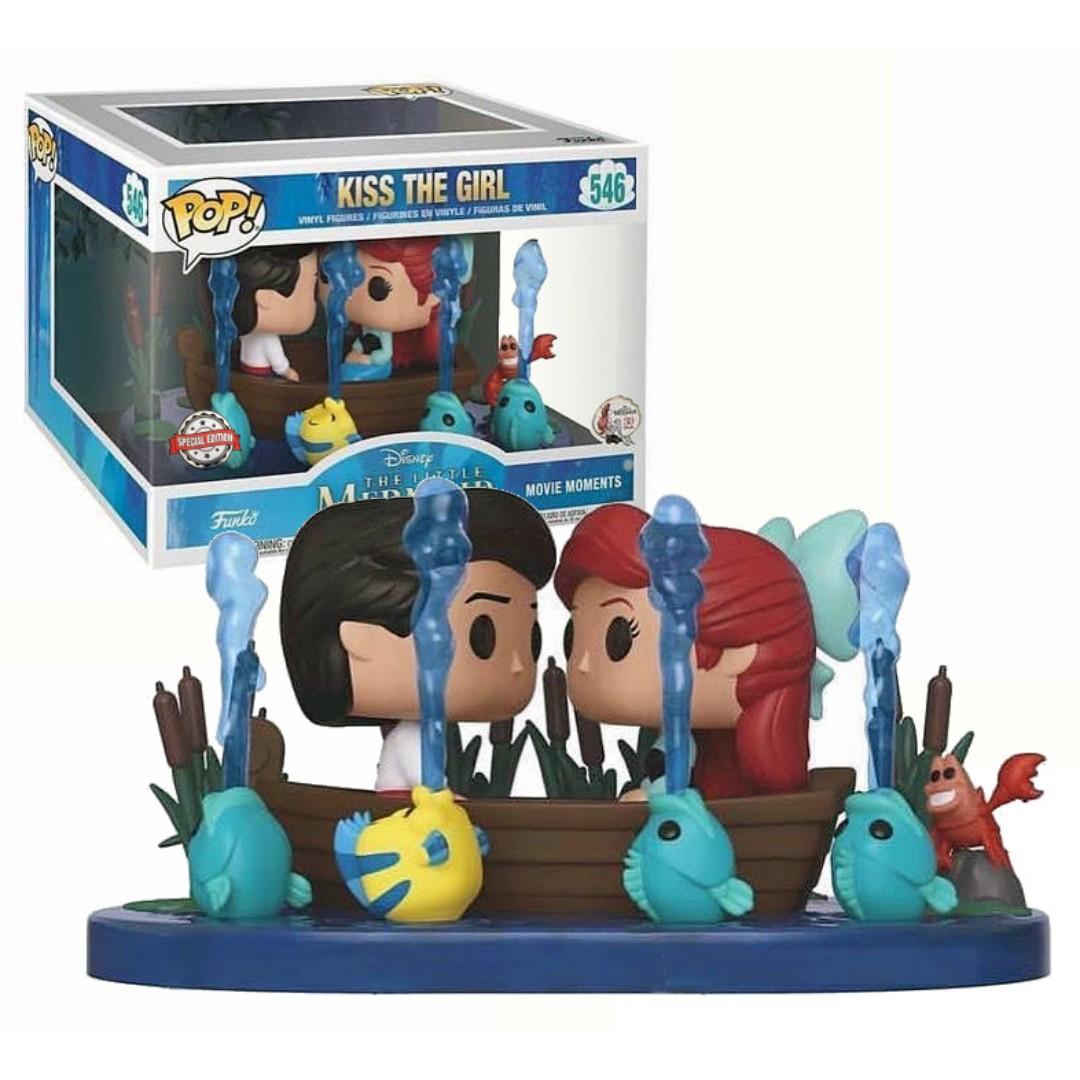 ariel and eric kiss the girl playset