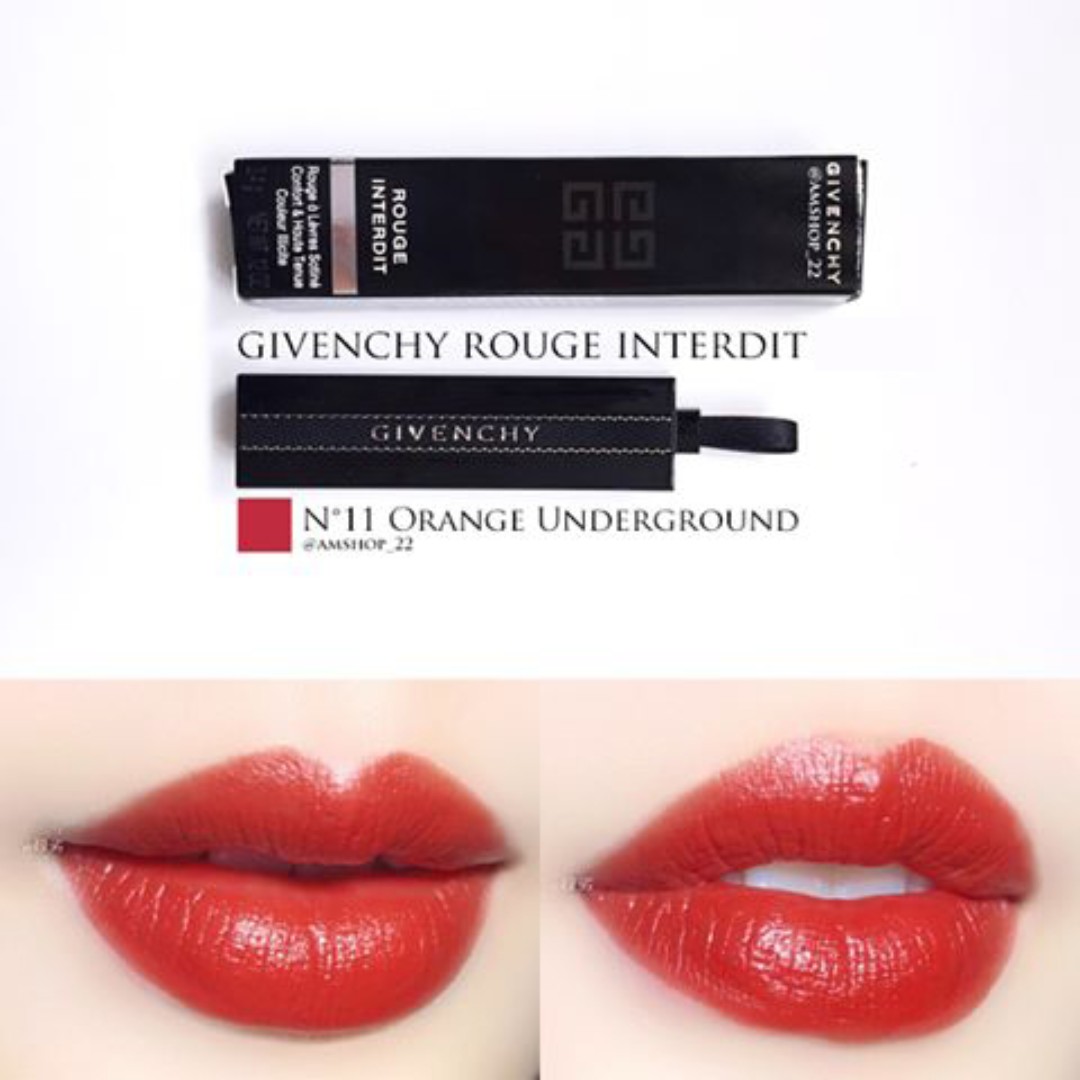Givenchy rouge on sale interdit 11