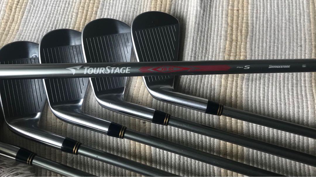 SET FER À repasser BRIDGESTONE TOURSTAGE X-BLADE GR 2010 5.6.7.8.9.P.PS